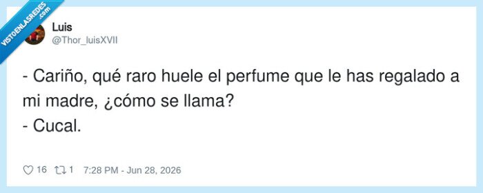 perfume,suegra,regalos,Cucal,malentendido