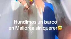Enlace a No puedo con estos tios que han hundido un barco en Mallorca hajqs, por @Ratioxdelratiox