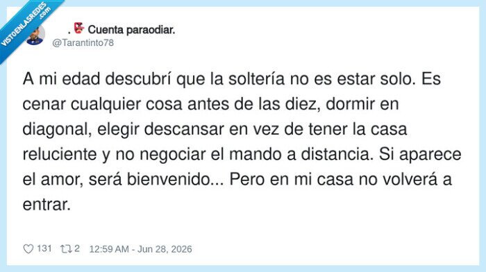 solter&iacute;a,costumbres,casa,amor,relaciones