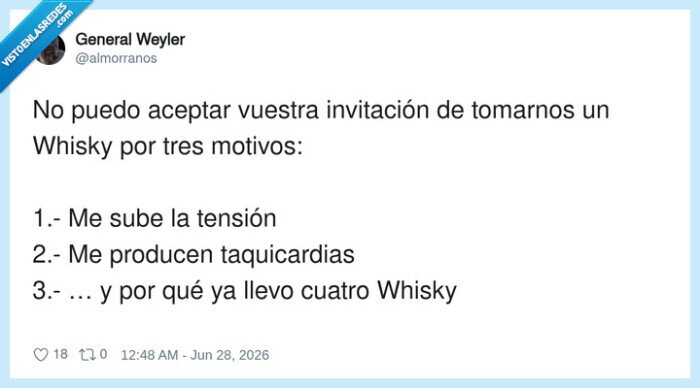 whisky,tensi&oacute;n,taquicardia,justificaci&oacute;n,exceso