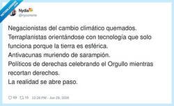 Enlace a La realidad: 1 — tu cuñadismo: 0, por @nyconene