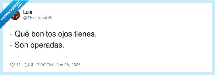 piropo,cirug&iacute;a,ojos,sinceridad,rebajas