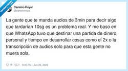 Enlace a Y luego se quejan de que no les contesto, como si tuviera 25 horas al día