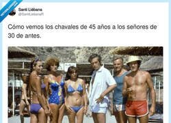 Enlace a Nosotros a los 45: *se compra unas chanclas y se cree que es un god*, por @SantiLiebanaR