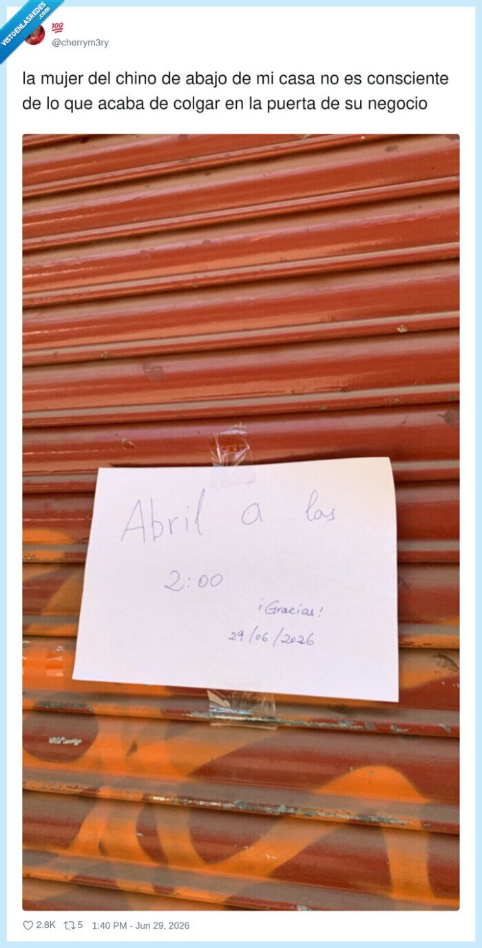 noticia,cartel,broma,fecha,piso