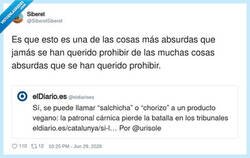 Enlace a Que no se entere la patronal cárnica o nos prohíben prohibir veganos, por @SiberetSiberet