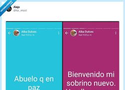 Enlace a La vida en dos historias de Instagram, por @bjs_alejo2