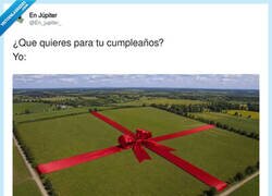 Enlace a Nada tío, que me regalen un terrenito, por @En_jupiter_
