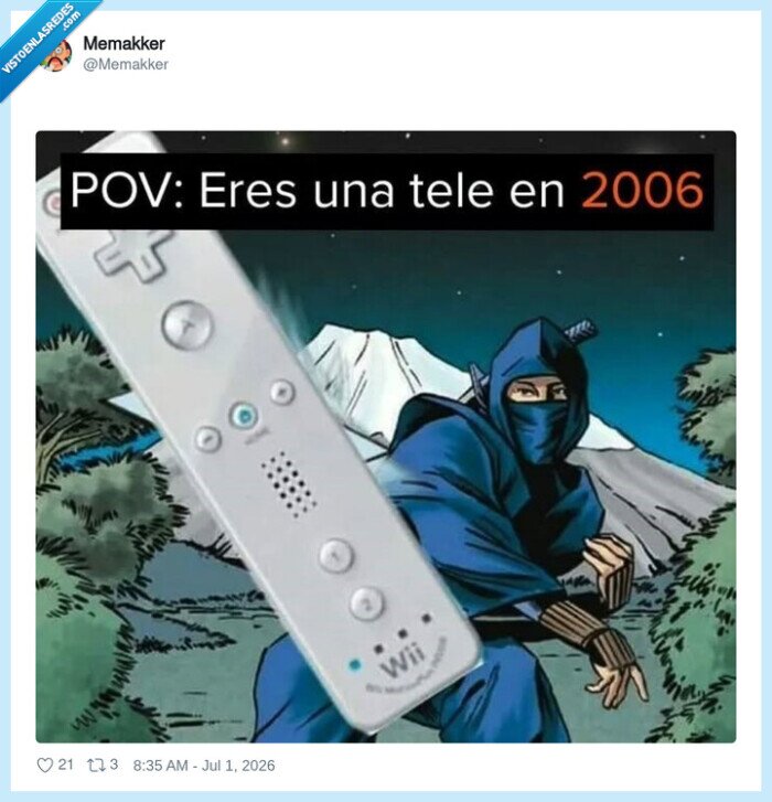 Wii,2006,televisi&oacute;n,ninja,mando