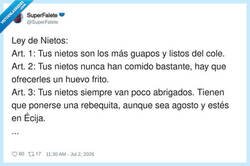 Enlace a La Ley de Nietos