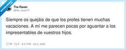 Enlace a Vacaciones pocas; paciencia, impagable, por @the_raven77