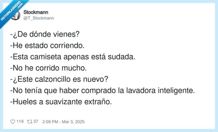 correr,sudor,lavadora,calzoncillo,suavizante