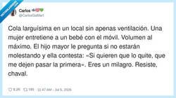 Enlace a Menos mal que el niño le pone cordura