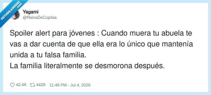 familia,abuela,desmoronamiento,relaciones,verdad