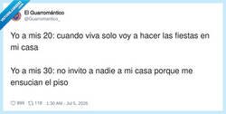 Enlace a La madurez es darte cuenta de que tu piso es demasiado valioso para gente, por @Guarromantico_