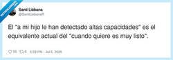 Enlace a Básicamente la nueva forma de decir que tu hijo es un vago, pero con powerpoint, por @SantiLiebanaR