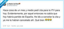 Enlace a Los de la ITV con ganas de ver España, por @LaMadredeBrian
