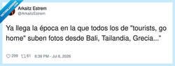 Enlace a El doble rasero, por @ArkaitzEstrem