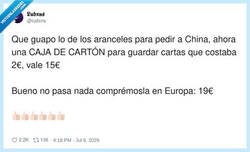 Enlace a Se acabó comprar mierda barata en China, por @ludxns