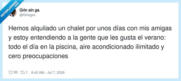 verano,chalet,piscina,aire acondicionado,descanso