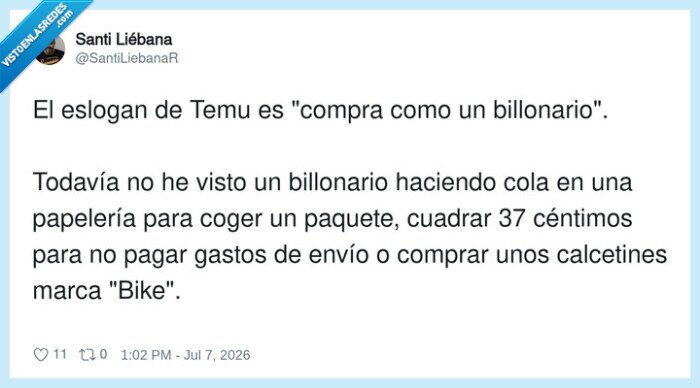 Temu,compras,billionario,papeler&iacute;a,calcetines