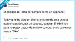 Enlace a Ahora los billonarios compran en Temu
