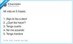 Enlace a Mi biografía autorizada en cinco capítulos, por @Guarromantico_