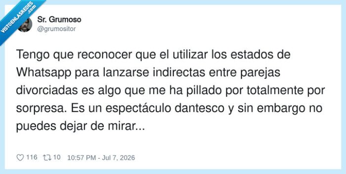 whatsapp,estados,divorcio,indirectas,cotilleo