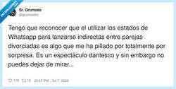 Enlace a El ring oficial de los divorciados, por @grumositor