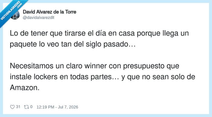 paquete,lockers,Amazon,entrega,log&iacute;stica