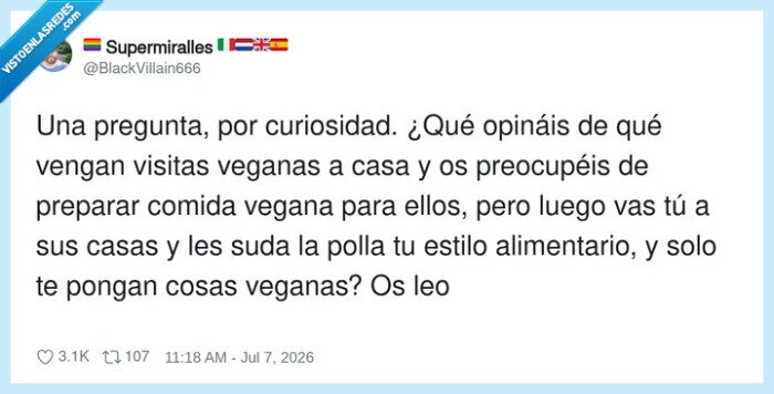 veganismo,etiqueta,hospitalidad,reciprocidad,comida