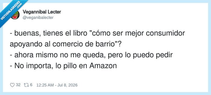 consumidor,comercioLocal,Amazon,libro,paradoja