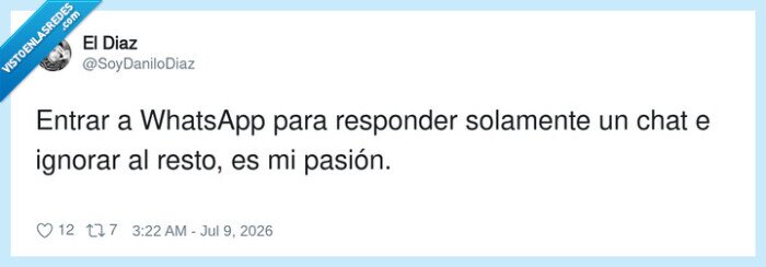 WhatsApp,ignorar,pasi&oacute;n,chats,prioridad