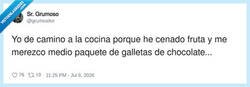 Enlace a Las decisiones de un hombre con hambre y conciencia limpia, por @grumositor