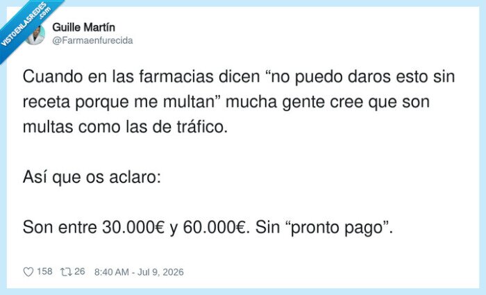 farmacia,receta,multa,econom&iacute;a,saneamiento