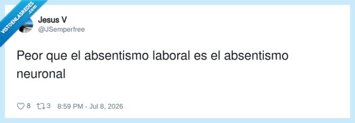 absentismo,laboral,neuronal,inteligencia