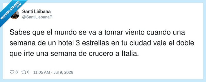 viajes,hoteles,crucero,Italia,econom&iacute;a