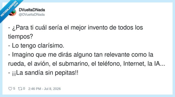 inventos,sand&iacute;a,pepitas,conversaci&oacute;n,absurdo