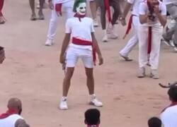 Enlace a Así es cómo nació el Joker, en unos sanfermines