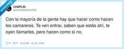 Enlace a Yo aplicando la técnica camarero, por @NOROBESPIERRE