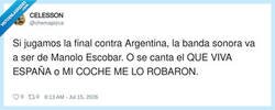 Enlace a ¿Se viene robo?, por @chemapizca