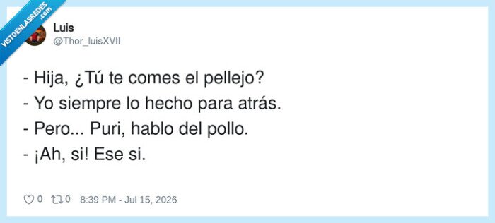 pollo,pellejo,malentendido,madres,comida