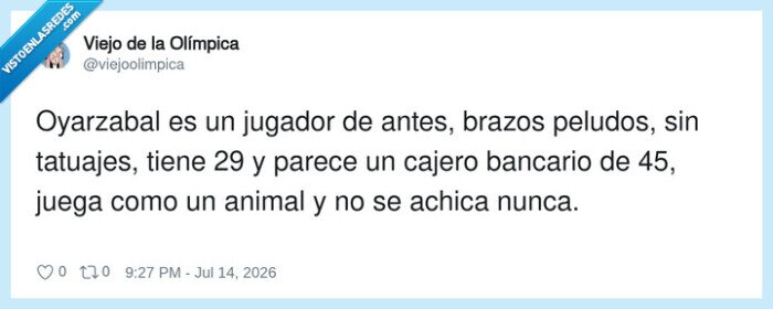 1743154 - Aquí somos team Oyarzabal, por @viejoolimpica