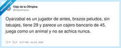 Enlace a Aquí somos team Oyarzabal, por @viejoolimpica
