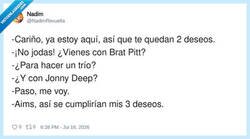 Enlace a Cuando pides tres deseos, por @NadimRevuelta