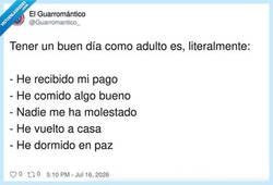 Enlace a Esto es vida, por @Guarromantico_