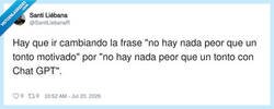 Enlace a La evolución, por @SantiLiebanaR