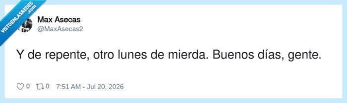 1743621 - La rutina que te mata pero al menos somos campeones del mundo, por @MaxAsecas2