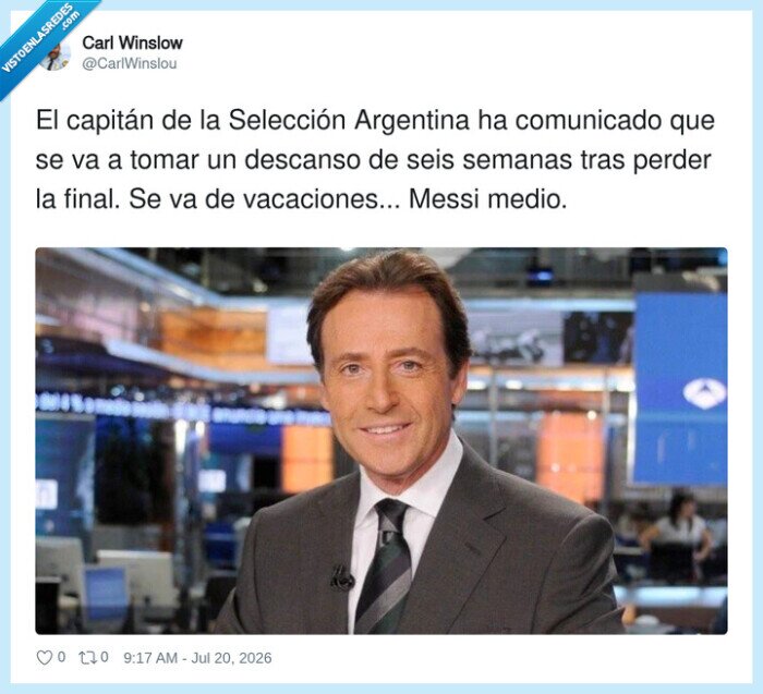Messi,Selecci&oacute;nArgentina,vacaciones,descanso,final