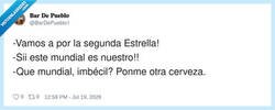 Enlace a Si es de esa estrella, ayer me gané 10 mundiales, por @BarDePueblo1